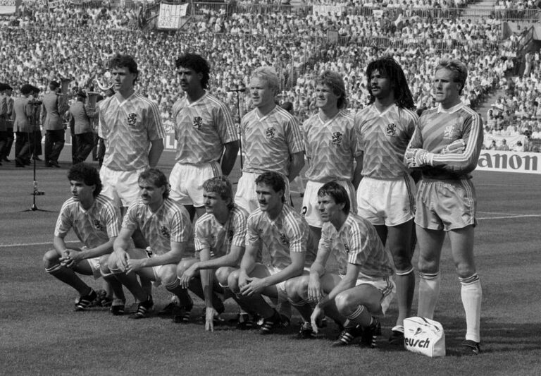 Formazione della nazionale olandese a Euro 1988
