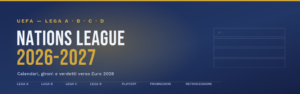 Calendario Nations League 2026-2027, alle porte