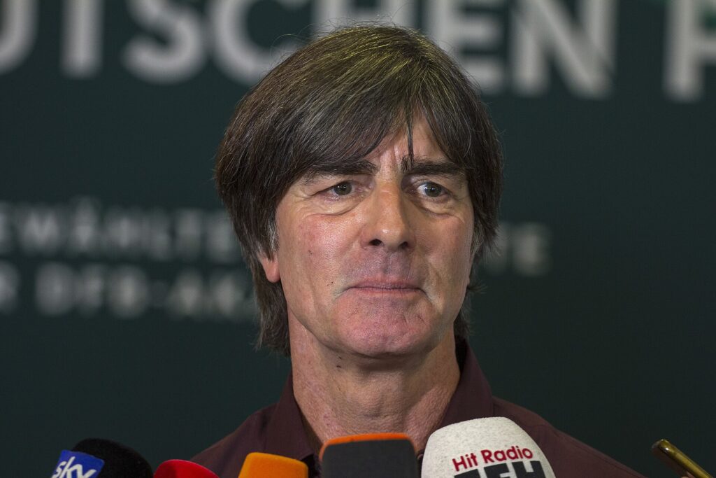 Joachim Löw, allenatore che detiene i record di partite dirette e vittorie nella classifica degli allenatori più vincenti agli Europei