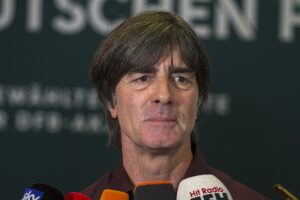 Joachim Löw, allenatore che detiene i record di partite dirette e vittorie nella classifica degli allenatori più vincenti agli Europei