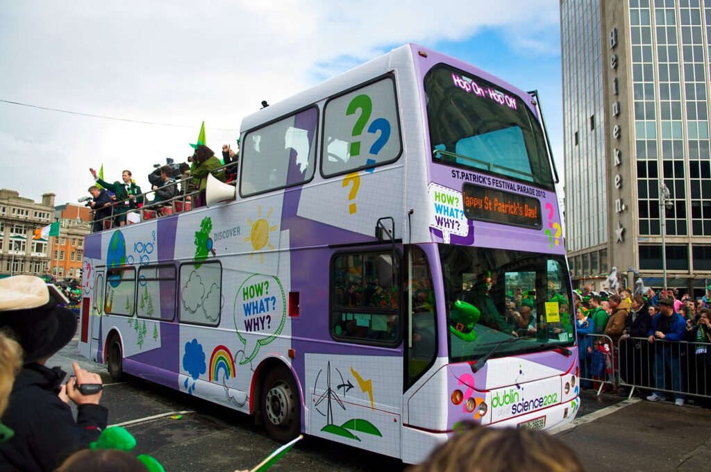 tradizioni irlandesi - San Patrizio a Dublino