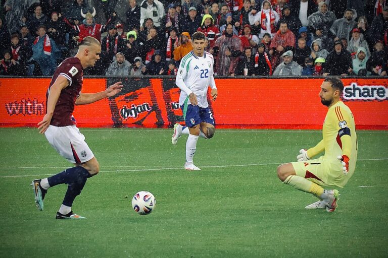 Il portiere della Nazionale Donnarumma