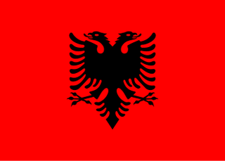 Bandiera Albania